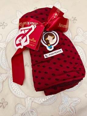 Rare & htf American Girl Posh Peanut JOSEFINA MONTOYA Plush Security Blanket NWT